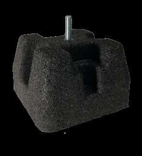 PA. Vibro-Brick — Blok gumowy pod podłogi i konstrukcje