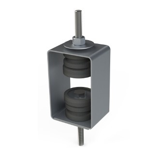 PA. Vibro-CH.mini2 — Wieszak z dwoma wkładami elastomerowymi