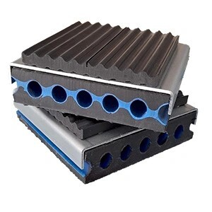PA. Vibro-EP Metal Strip — Podkładka elastomerowa z metalową płytą