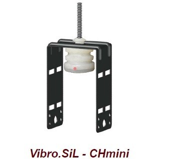 PA. Vibro.SiL-CH mini — Wieszak z silikonowym wkładem sprężystym